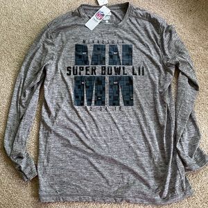 NWT super bowl 2018 long sleeve